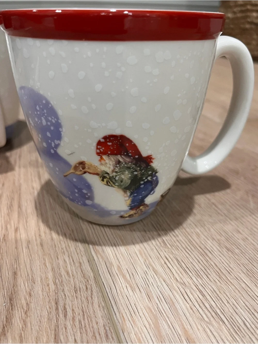 Williams Sonoma Nordic Elf Mugs - Set of 4